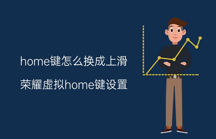 home键怎么换成上滑 荣耀虚拟home键设置？